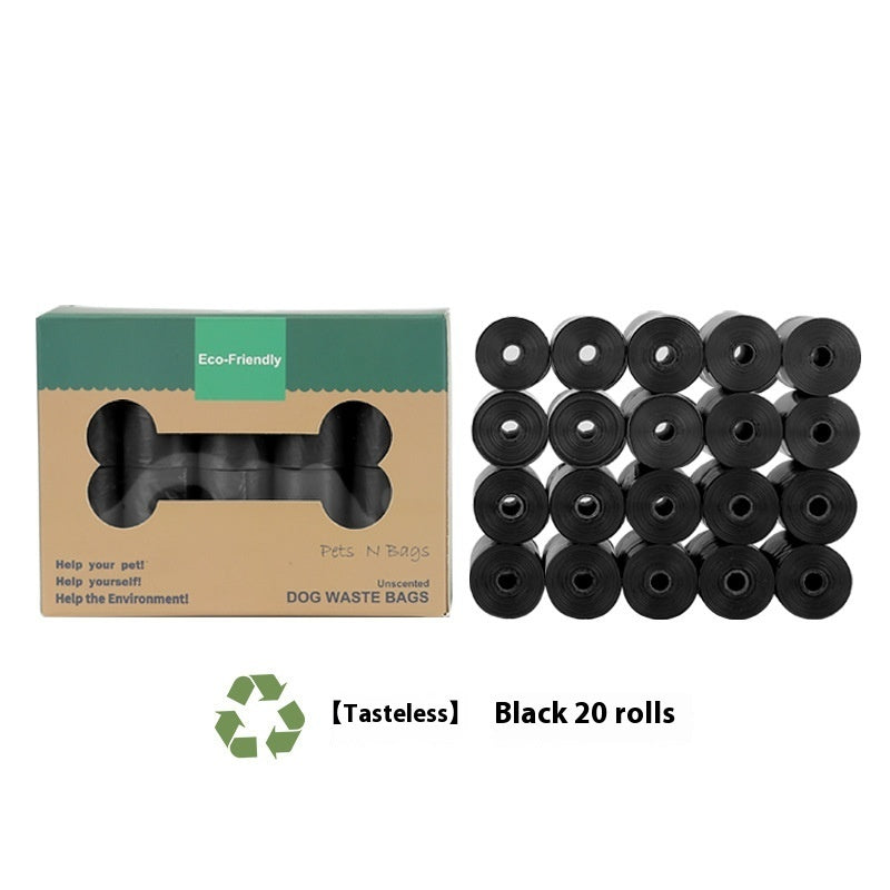 Environmentally friendly degradable pet waste bags