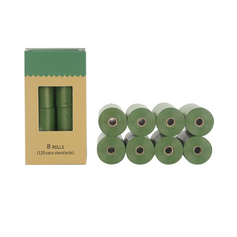Environmentally friendly degradable pet waste bags