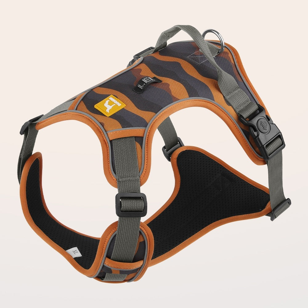 Dog chest and back commuter harness