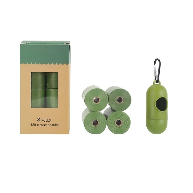 Environmentally friendly degradable pet waste bags